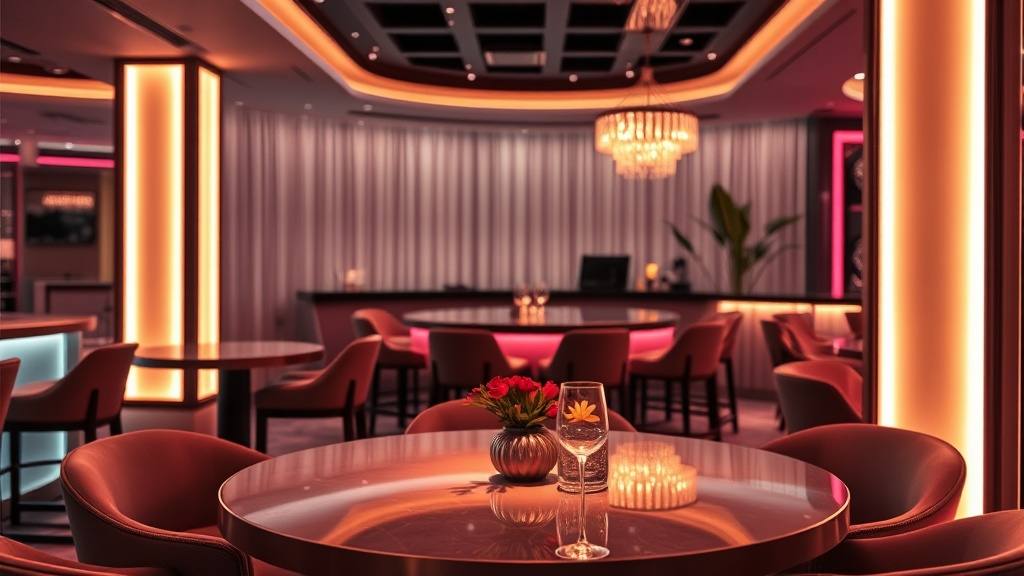 Rezervasyon öncesi lounge atmosferi